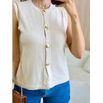 BLUSA MANGA CURTA LIVIA AREIA