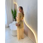 VESTIDO LONGO RUBIA AMARELO