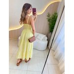 VESTIDO MIDI VIRGINIA AMARELO