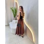 CROPPED FAIXA ALÇA TRICOT MODAL PRETO