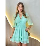 VESTIDO CURTO LADY VERDE