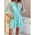 VESTIDO CURTO LADY VERDE