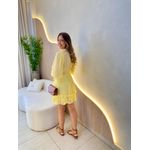 VESTIDO CURTO LADY AMARELO