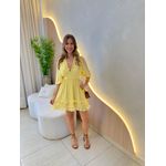 VESTIDO CURTO LADY AMARELO