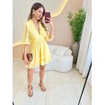 VESTIDO CURTO LADY AMARELO