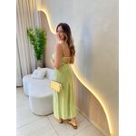VESTIDO MIDI SUELEN VERDE