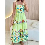 VESTIDO MIDI LAIS VERDE LIMA
