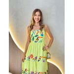 VESTIDO MIDI LAIS VERDE LIMA