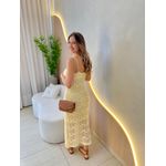 VESTIDO TRICOT TAINA AMARELO