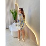 CONJUNTO KIMONO AZUL/ VERDE
