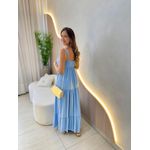 VESTIDO LONGO LAURA AZUL