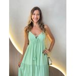 VESTIDO LONGO LAURA VERDE