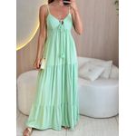 VESTIDO LONGO LAURA VERDE