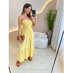 VESTIDO MIDI ÁGATA AMARELO