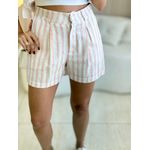 CONJUNTO COLETE LISTRAS ROSA