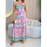 VESTIDO MIDI CLARICE ROSA