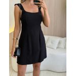 VESTIDO CURTO NICOLE PRETO