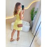 VESTIDO CURTO NICOLE AMARELO