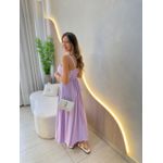 VESTIDO MIDI ANA CLARA LAVANDA