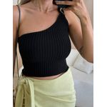 CROPPED TRICOT NÓZINHO PRETO
