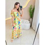 VESTIDO MIDI LORENA VERDE LIMA