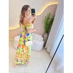 VESTIDO MIDI LORENA VERDE LIMA