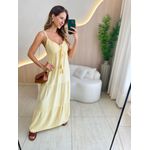 VESTIDO LONGO LAURA AMARELO