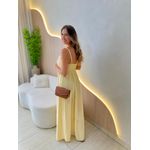VESTIDO LONGO LAURA AMARELO