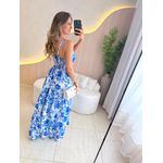 VESTIDO LONGO HELLEN AZUL