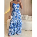 VESTIDO LONGO HELLEN AZUL