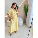 VESTIDO LONGO DIANA AMARELO