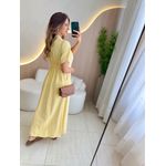 VESTIDO LONGO DIANA AMARELO