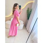 VESTIDO LONGO DIANA ROSA