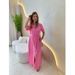 VESTIDO LONGO DIANA ROSA