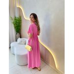 VESTIDO LONGO DIANA ROSA