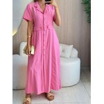 VESTIDO LONGO DIANA ROSA