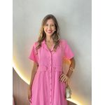VESTIDO LONGO DIANA ROSA