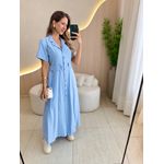 VESTIDO LONGO DIANA AZUL