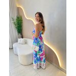 VESTIDO MIDI MEL AZUL