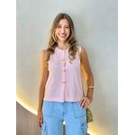 BLUSA MANGA CURTA LIVIA ROSA