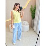 BLUSA MANGA CURTA LIVIA AMARELO