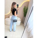 CAMISA MANGA CURTA YANKA PRETO