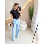 CAMISA MANGA CURTA YANKA PRETO