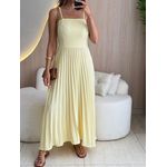 VESTIDO MIDI GEISA AMARELO