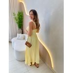 VESTIDO MIDI GEISA AMARELO