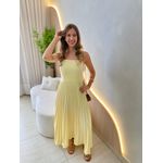 VESTIDO MIDI GEISA AMARELO
