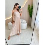 VESTIDO MIDI GEISA NUDE