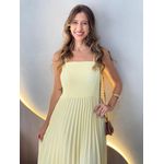 VESTIDO MIDI GEISA AMARELO