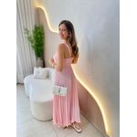 VESTIDO MIDI GEISA ROSA BEBE