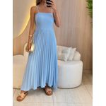 VESTIDO MIDI GEISA AZUL